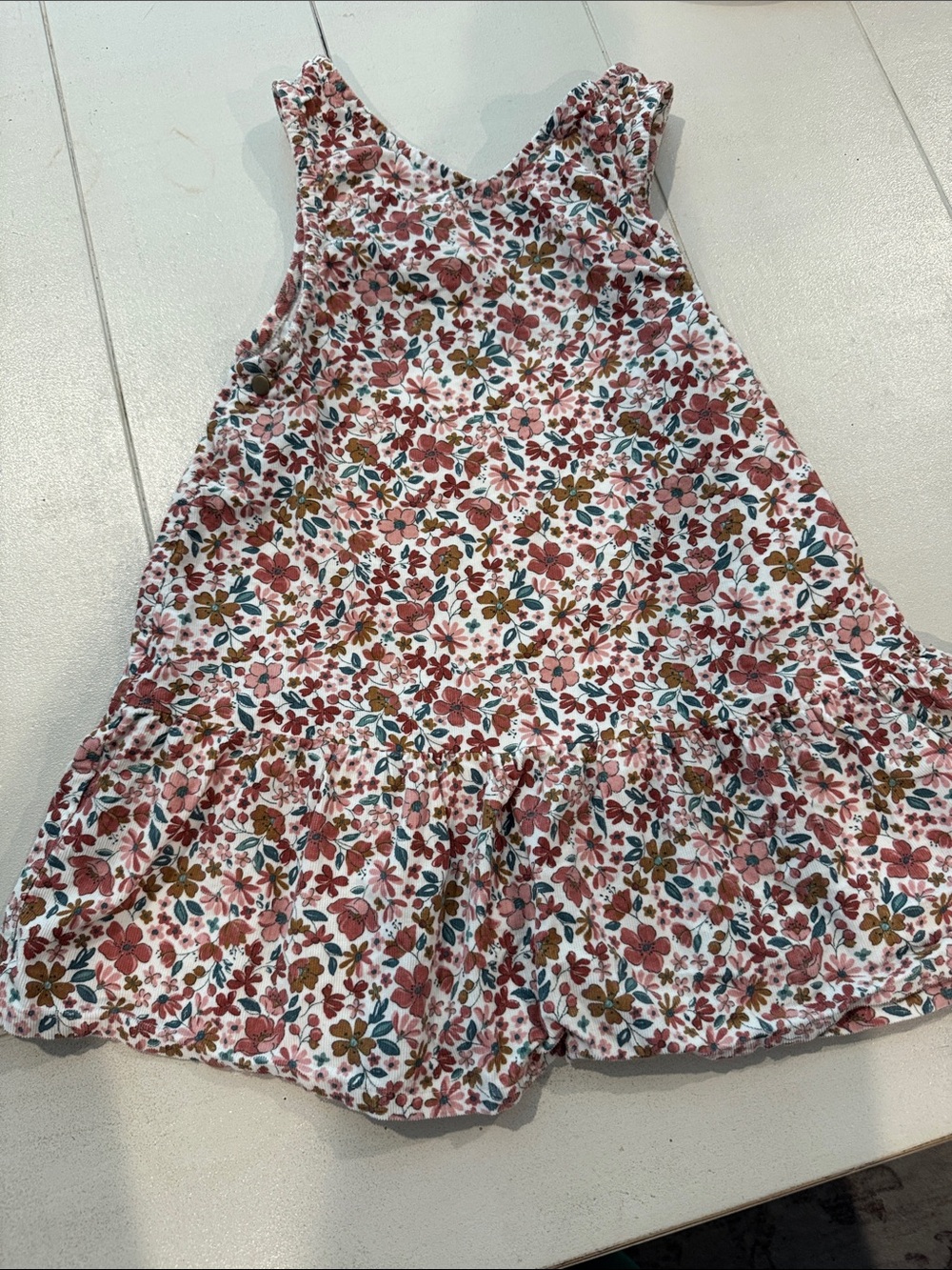 Tommy Bahama Pink Floral Ruffle Hem Sundress